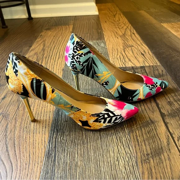 Multicolor Elina Thalia Sodi Heels size 8.5 - Picture 7 of 12